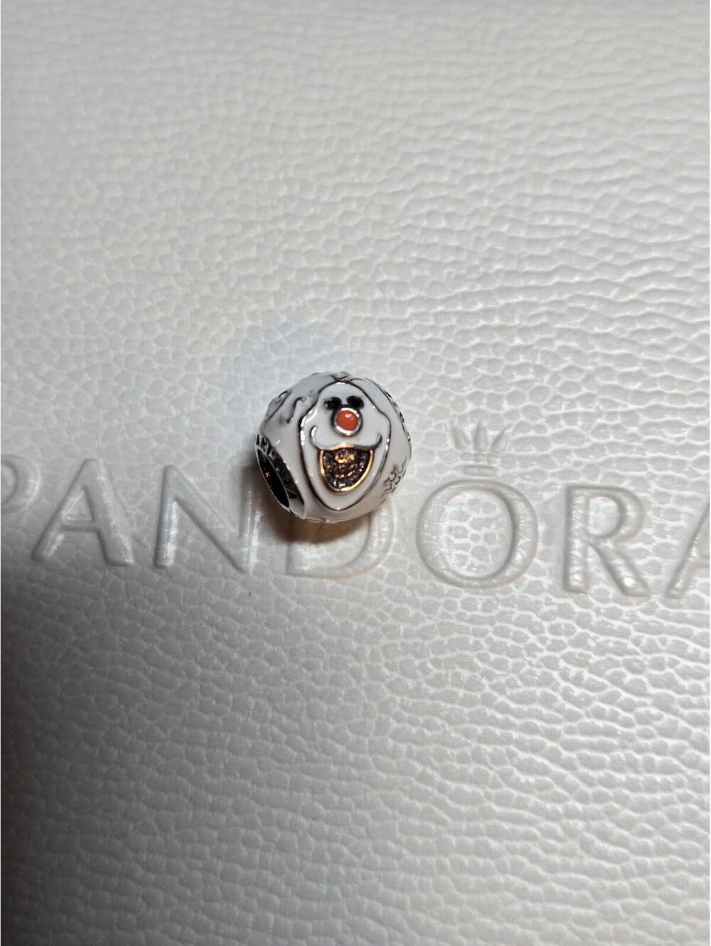 Pandora charm disney olaf bead